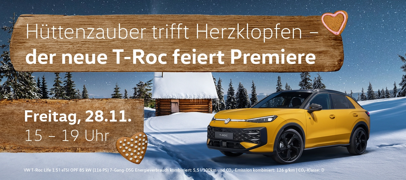 Vw T-Roc Premiere