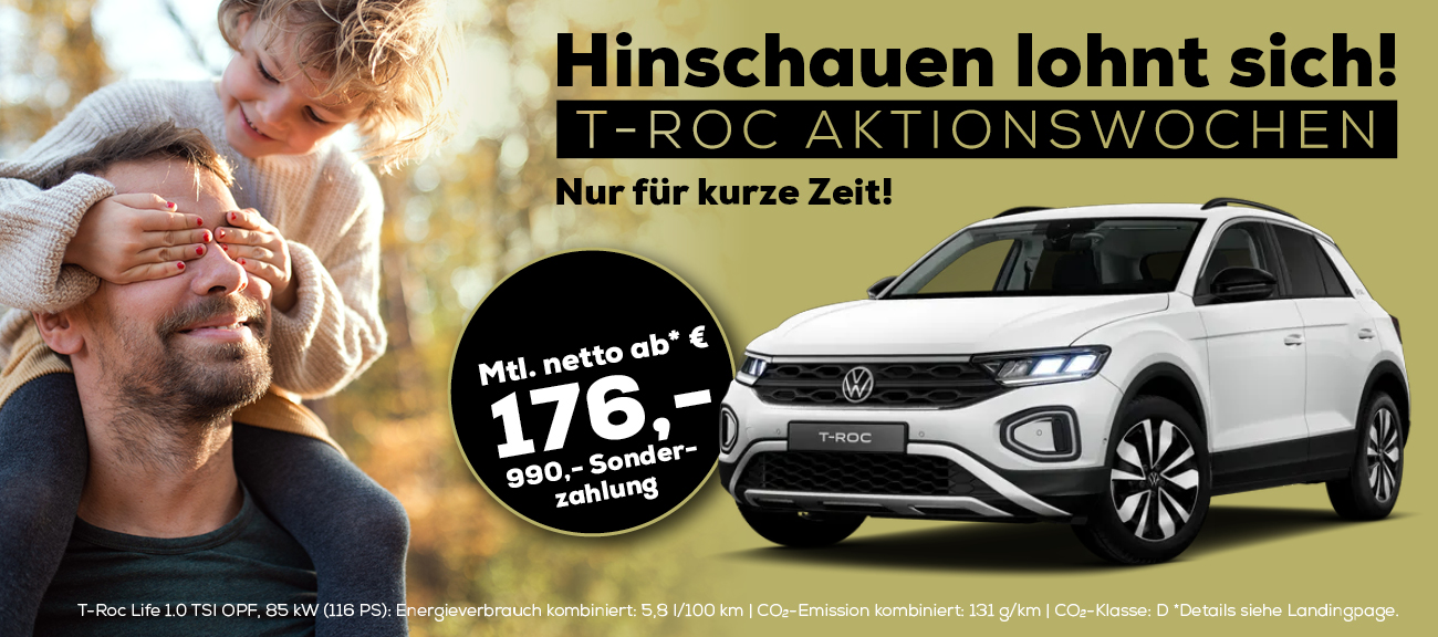 T-Roc Sonderaktion