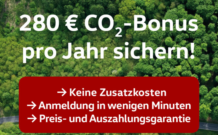  Jetzt jährlich 280,- € Prämie sichern