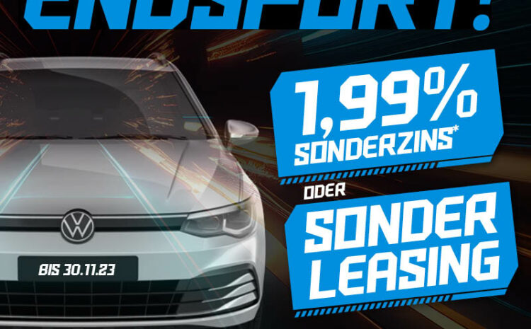  1,99% Sonderzins oder Sonderleasing