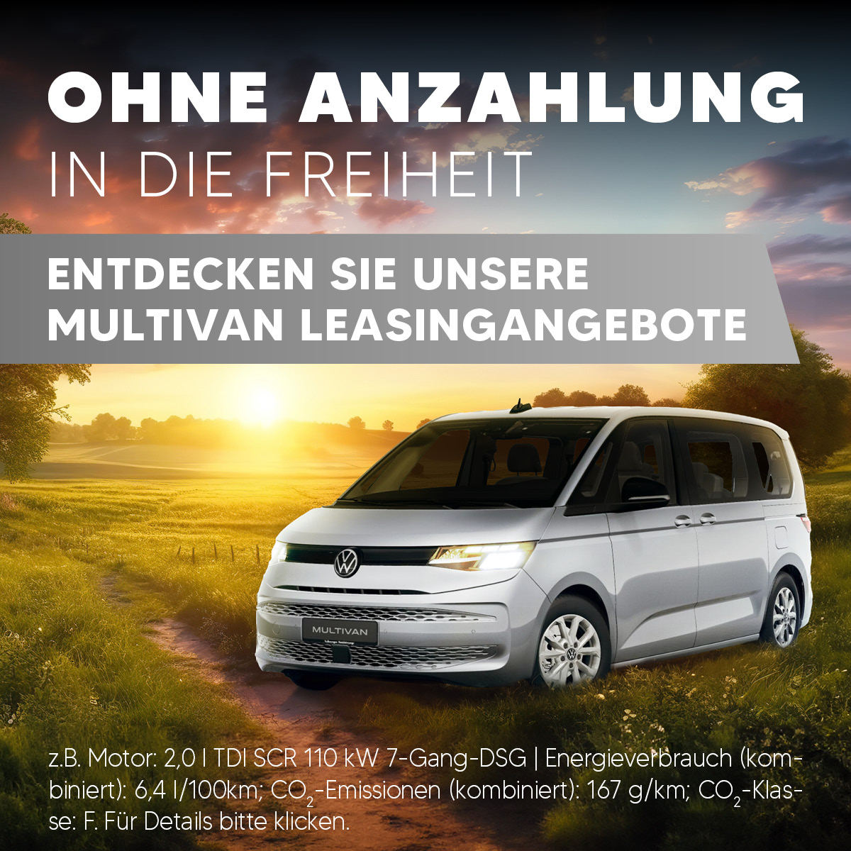 Autohaus Mäke Multivan LIfe ohne Sonderzahlung Leasing Angebot Brand-Erbisdorf
