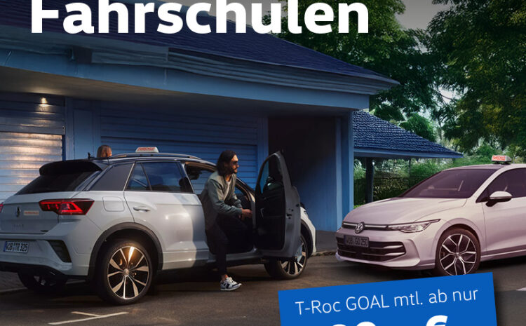  T-Roc für Fahrschulen
