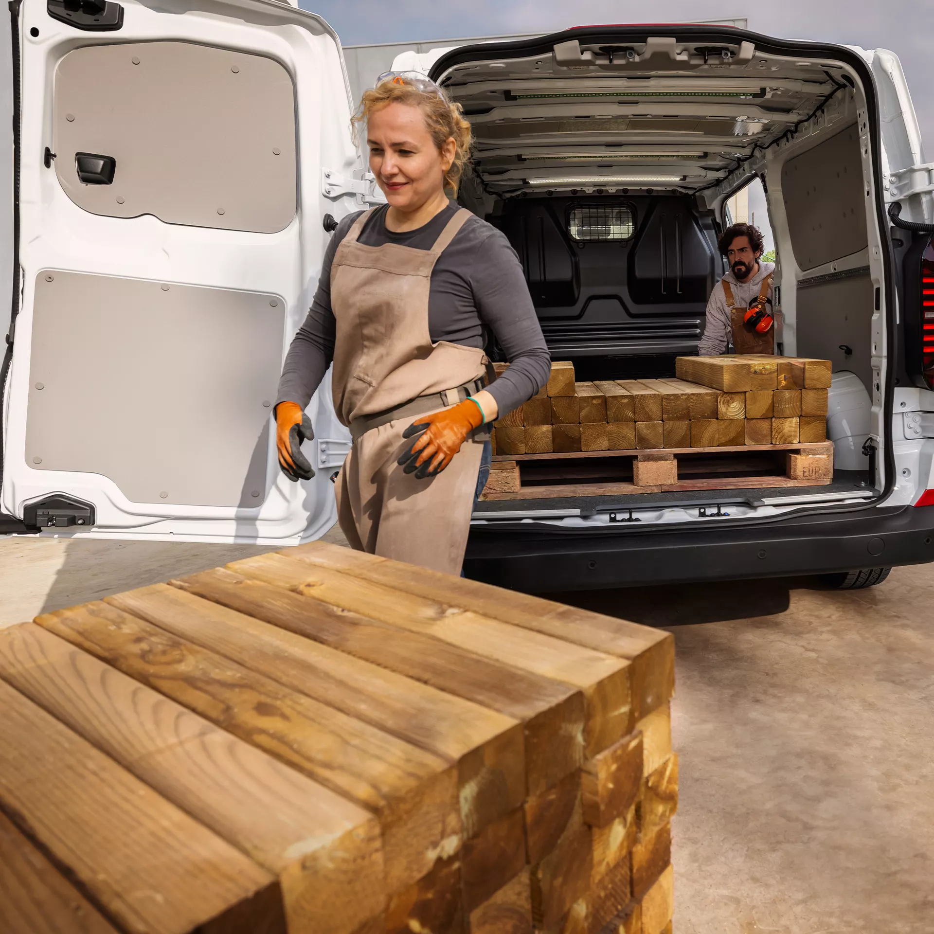 VW Transporter Laderaum