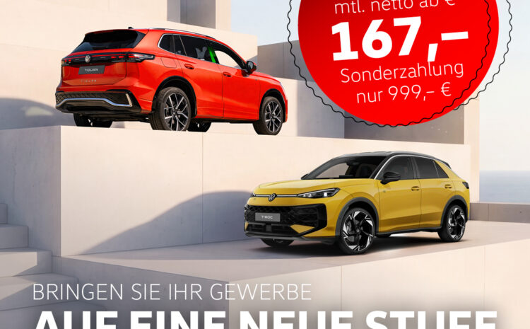  VW Gewerbe Sonderleasing