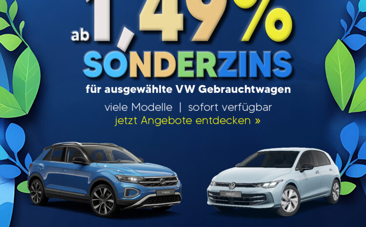  VW 1,49% Sonderzins