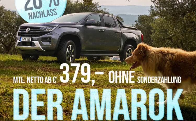 VW Amarok Aktionswochen