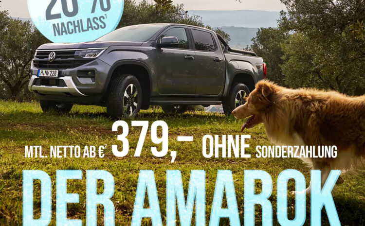  VW Amarok Aktionswochen