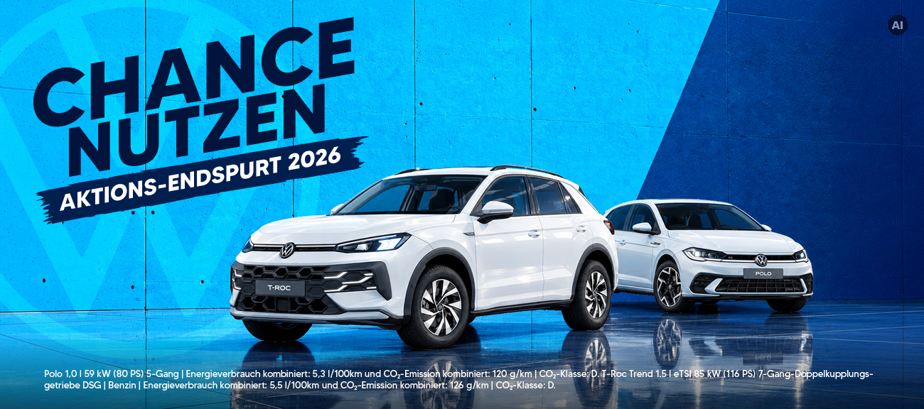 VW Sonderleasing Aktion